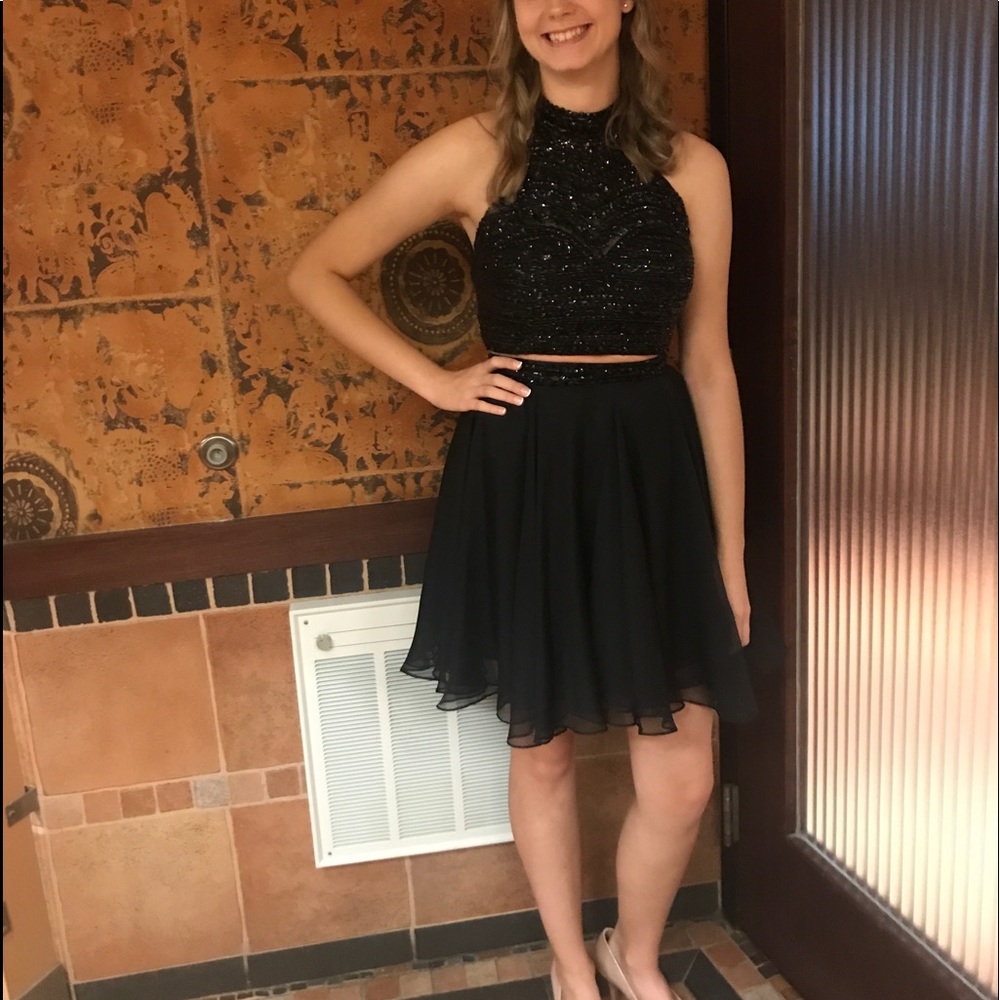Sherri Hill 2 piece homecoming dress
